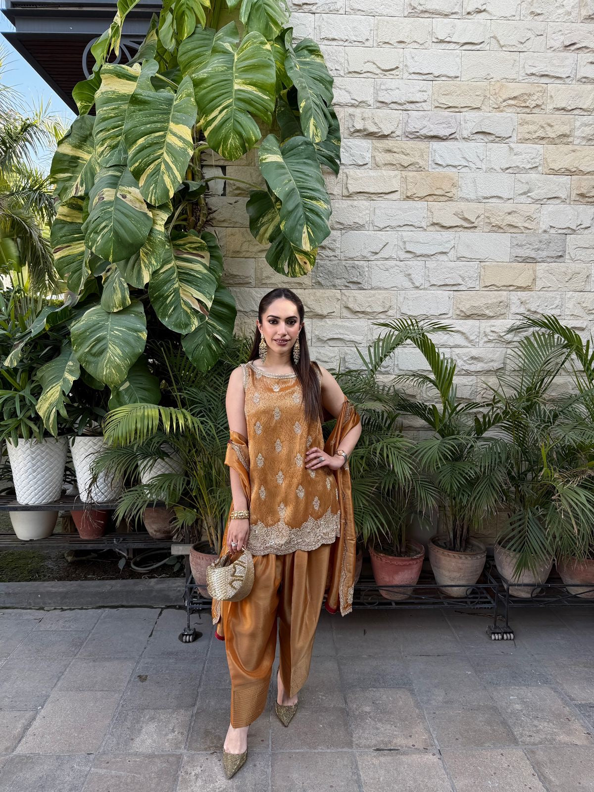 Heirloom Mustard Farashi Ensemble