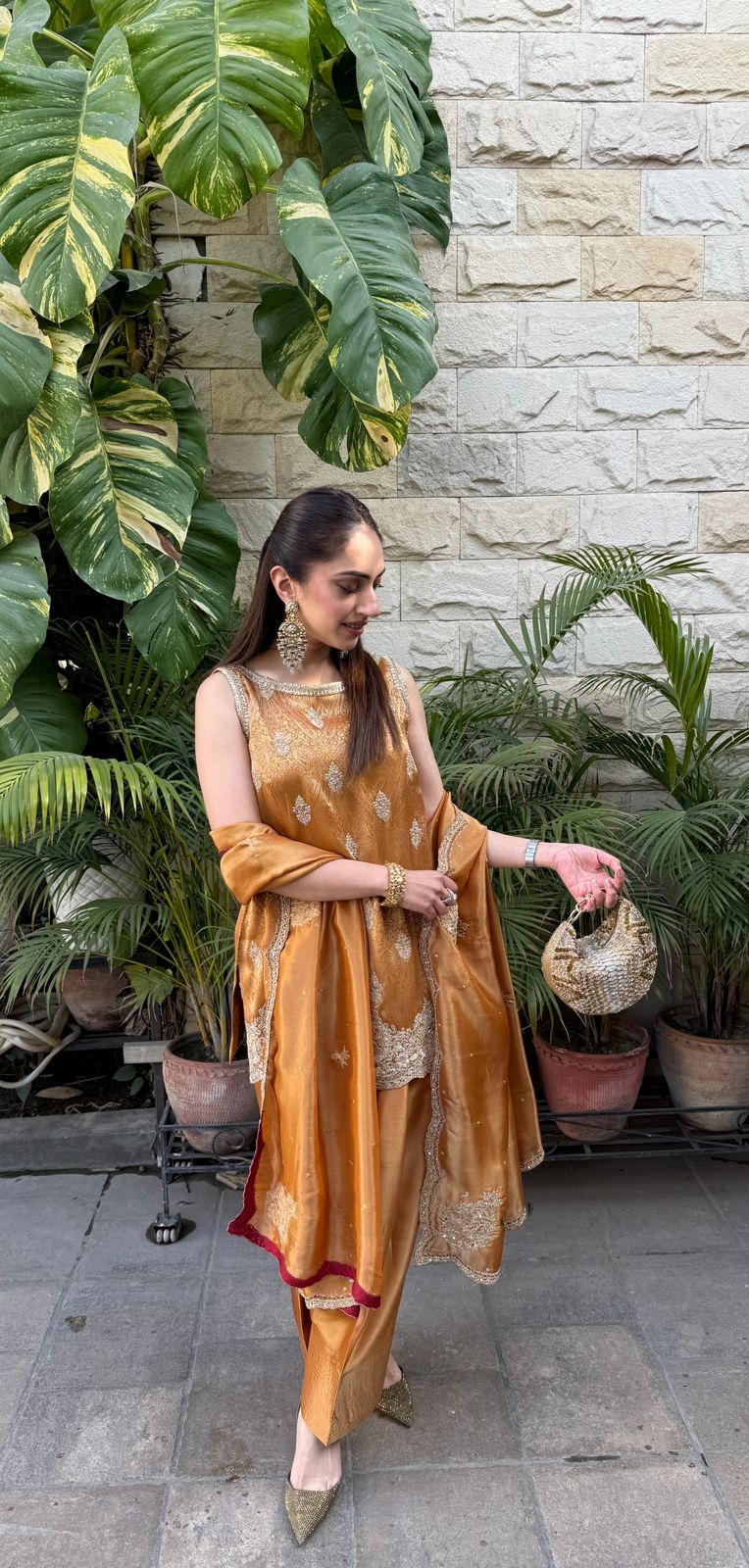 Heirloom Mustard Farashi Ensemble