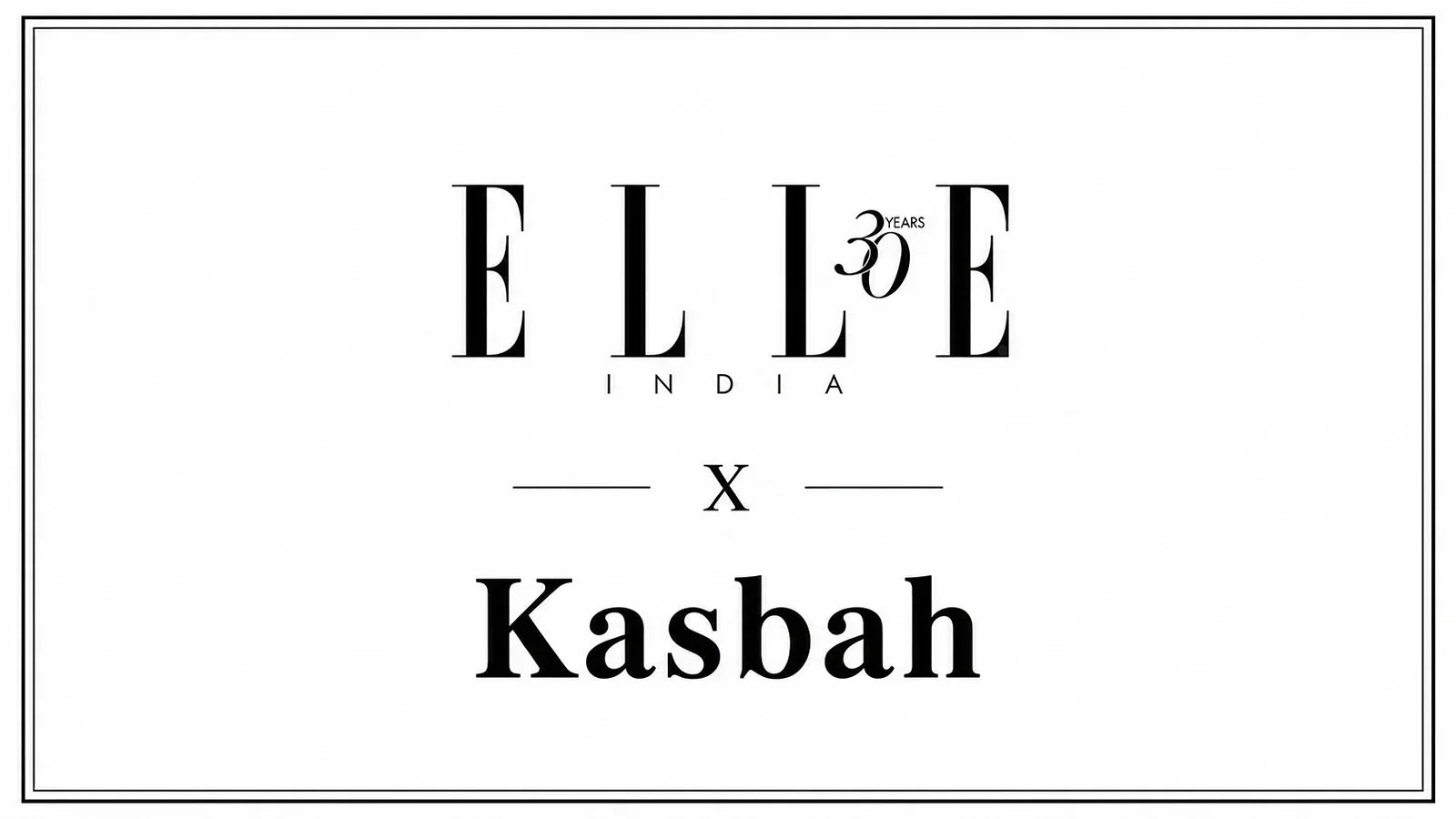 ELLE India × Kasbah: Modern Indian Menswear