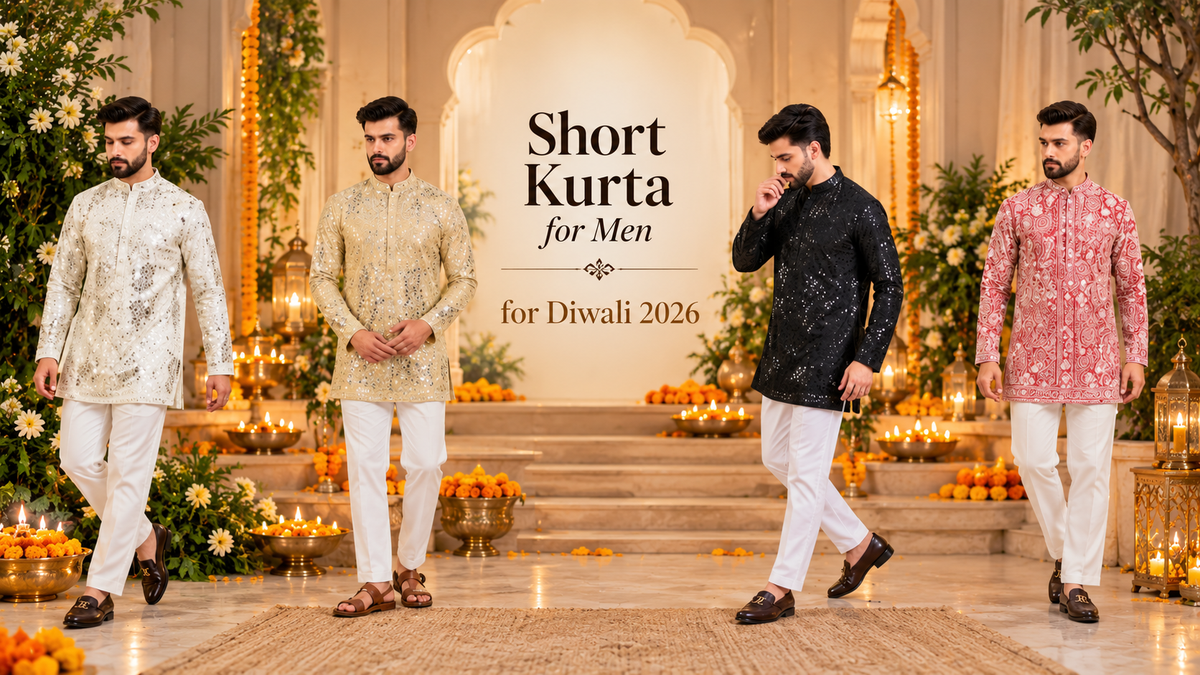 Short Kurta for Men for Diwali 2026: Styles, Colours & the Best Ways to Wear Them