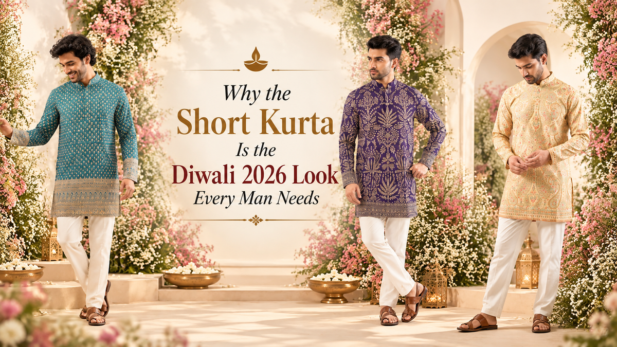 Why the Short Kurta Is the Diwali 2026 Look Every Man Needs