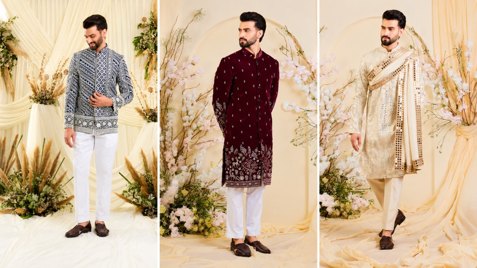 Sherwani vs Bandhgala vs Kurta