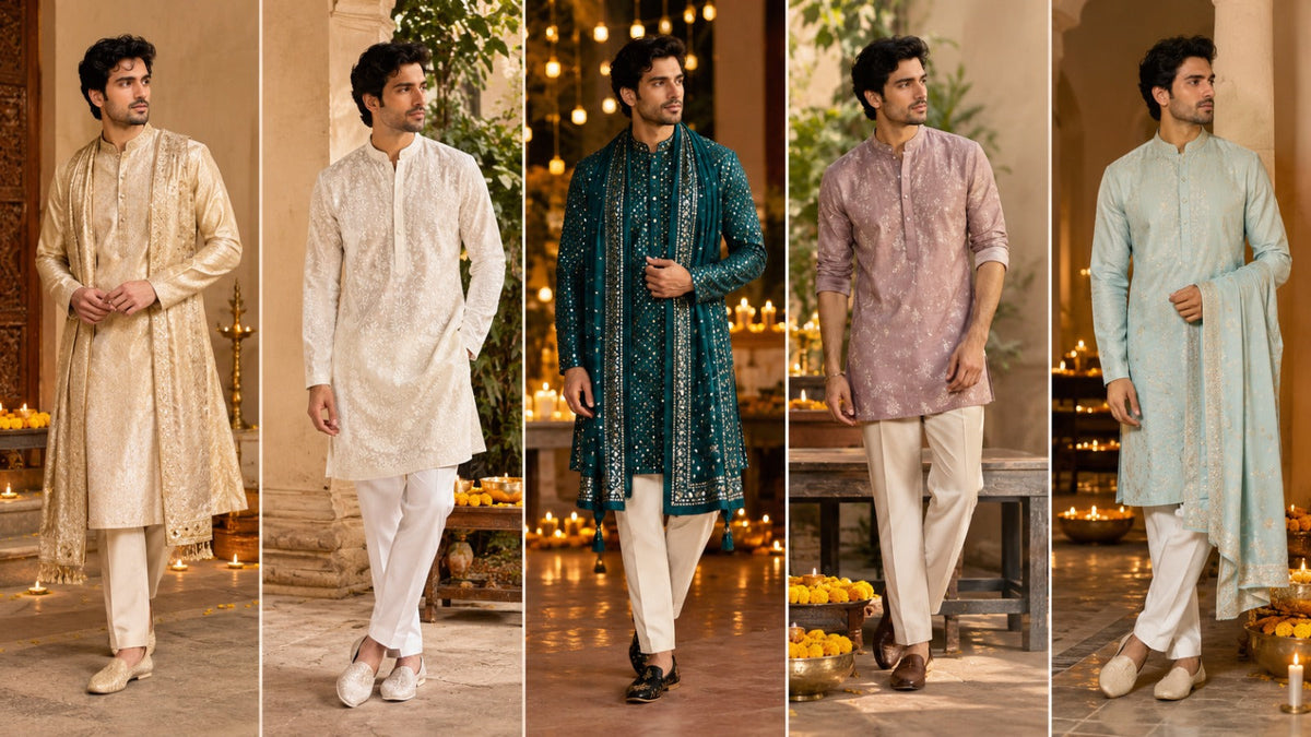What to Wear for All 5 Days of Diwali 2026: A Men's Guide (Nov 6–10)