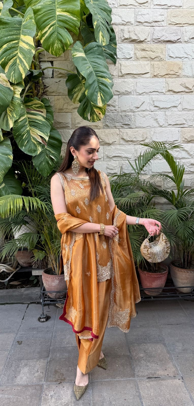 Heirloom Mustard Farashi Ensemble