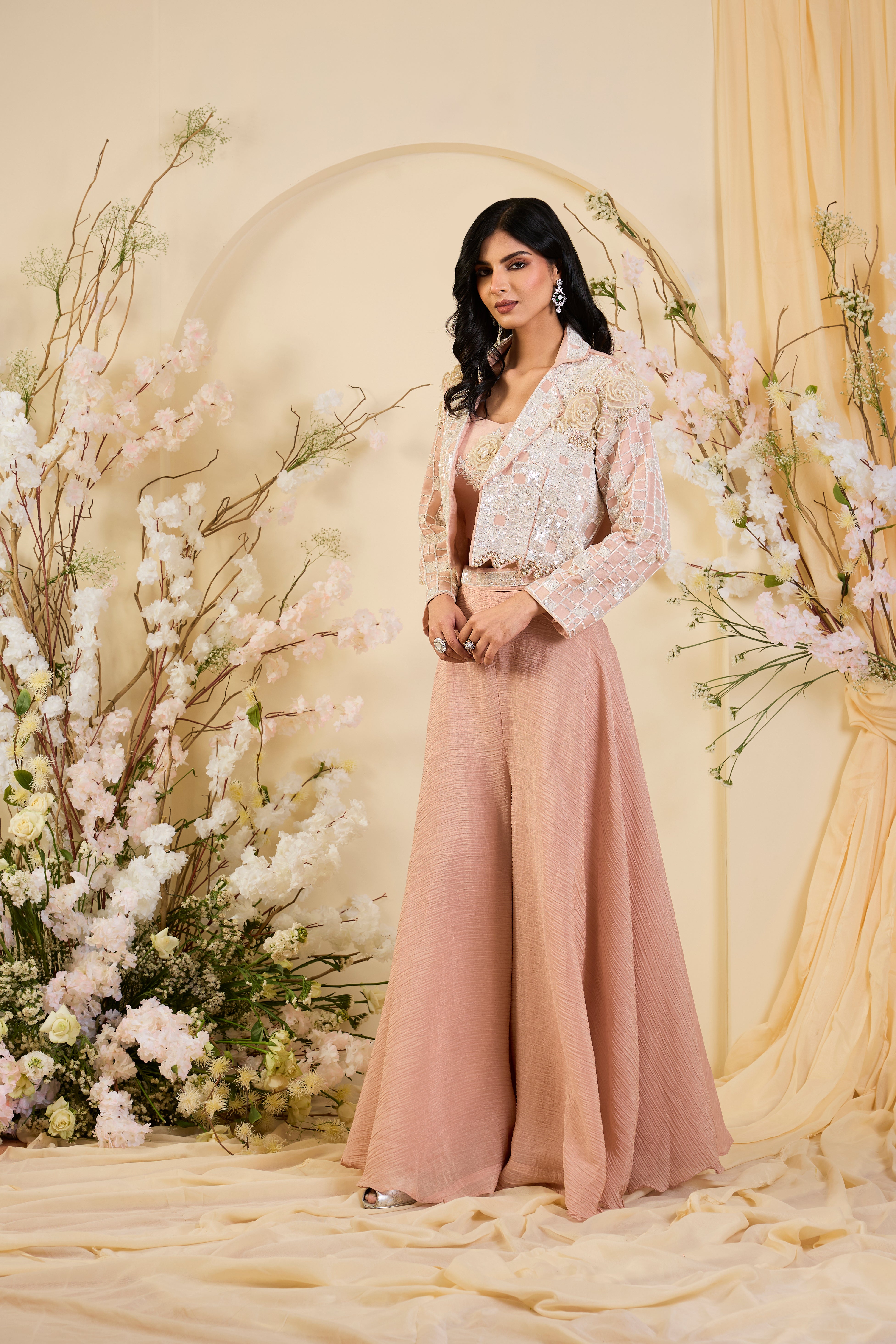 Blush Éclat: A Whisper of Romance, Tailored in Light
