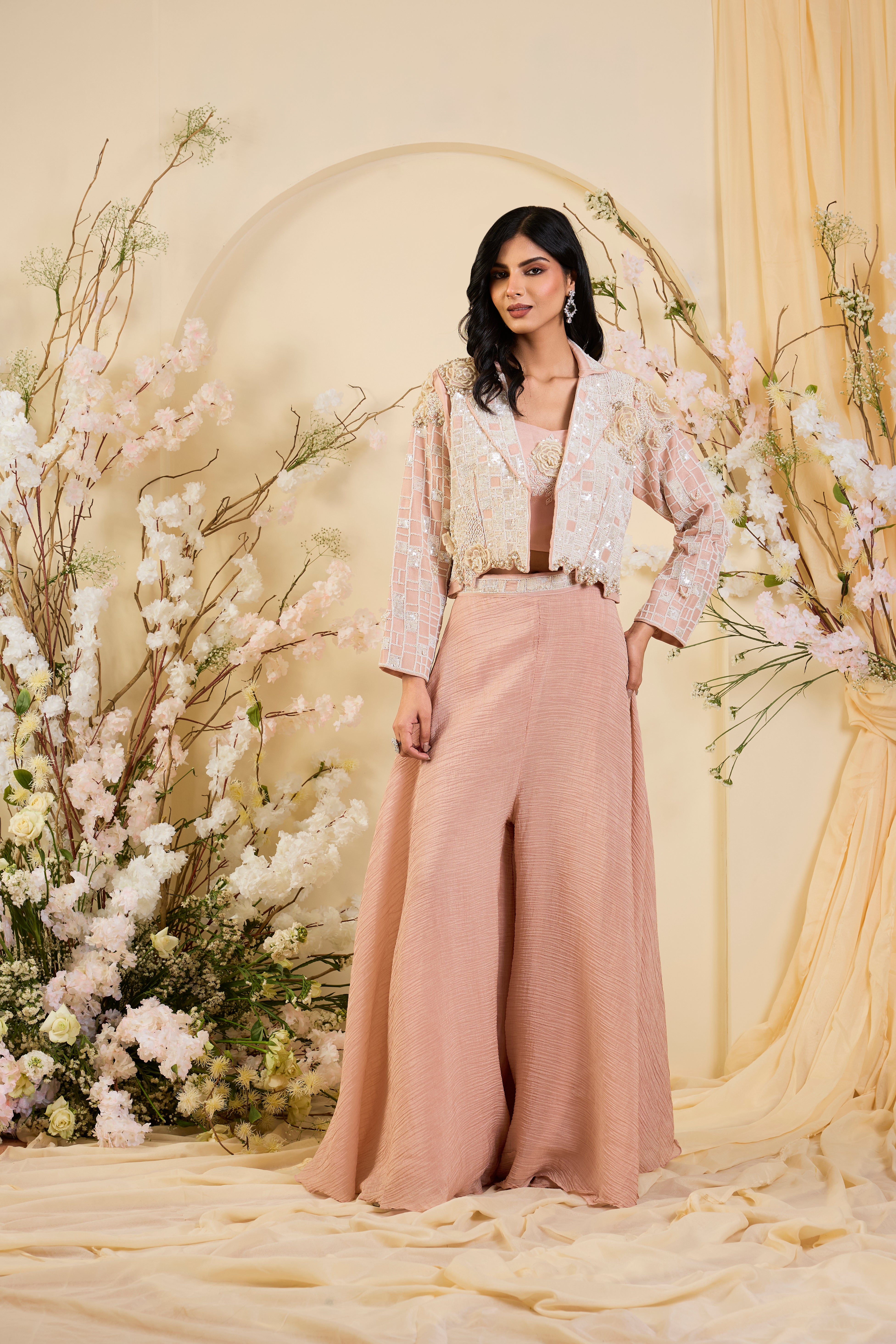 Blush Éclat: A Whisper of Romance, Tailored in Light