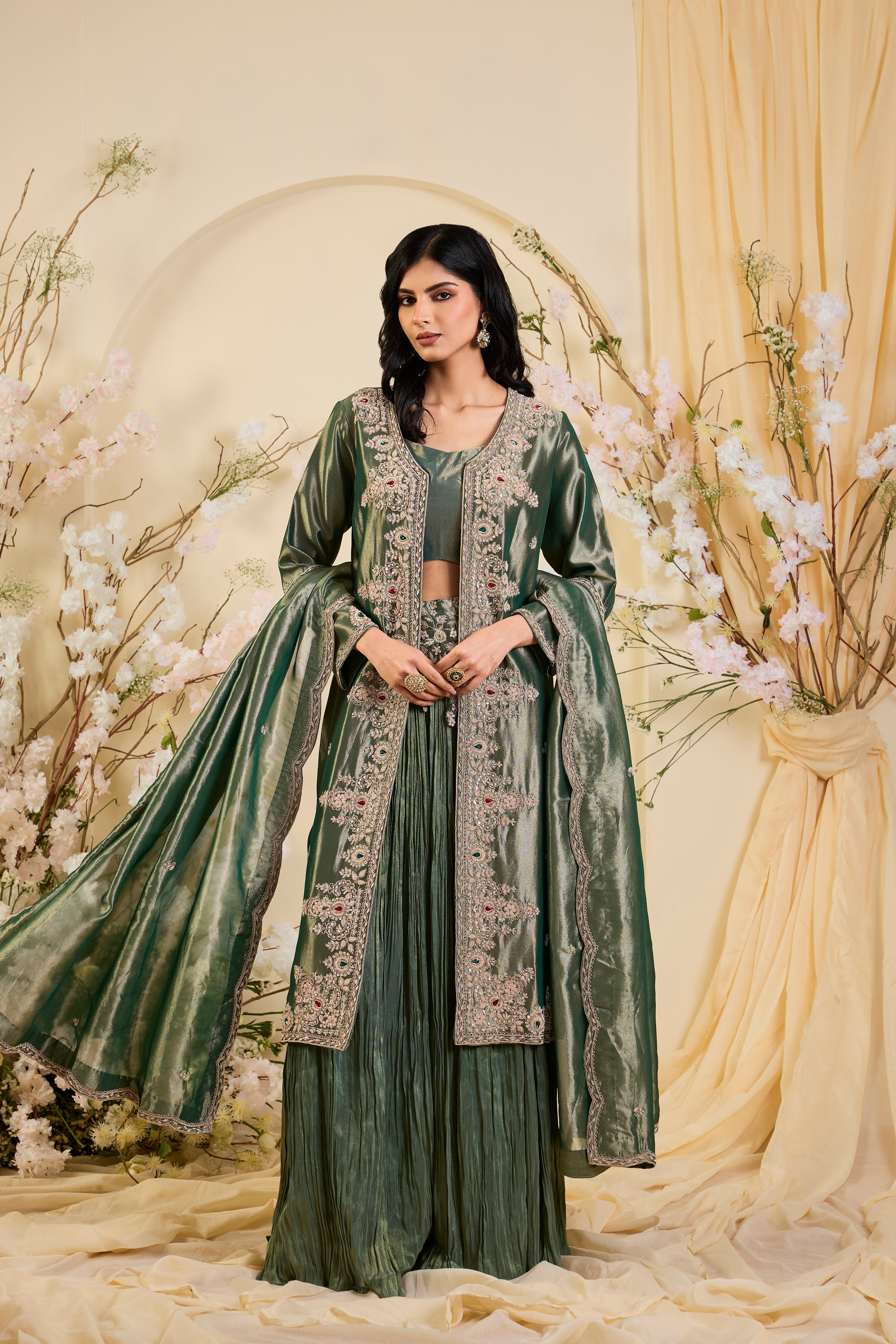 Emerald Heirloom: The Regal Layered Ensemble