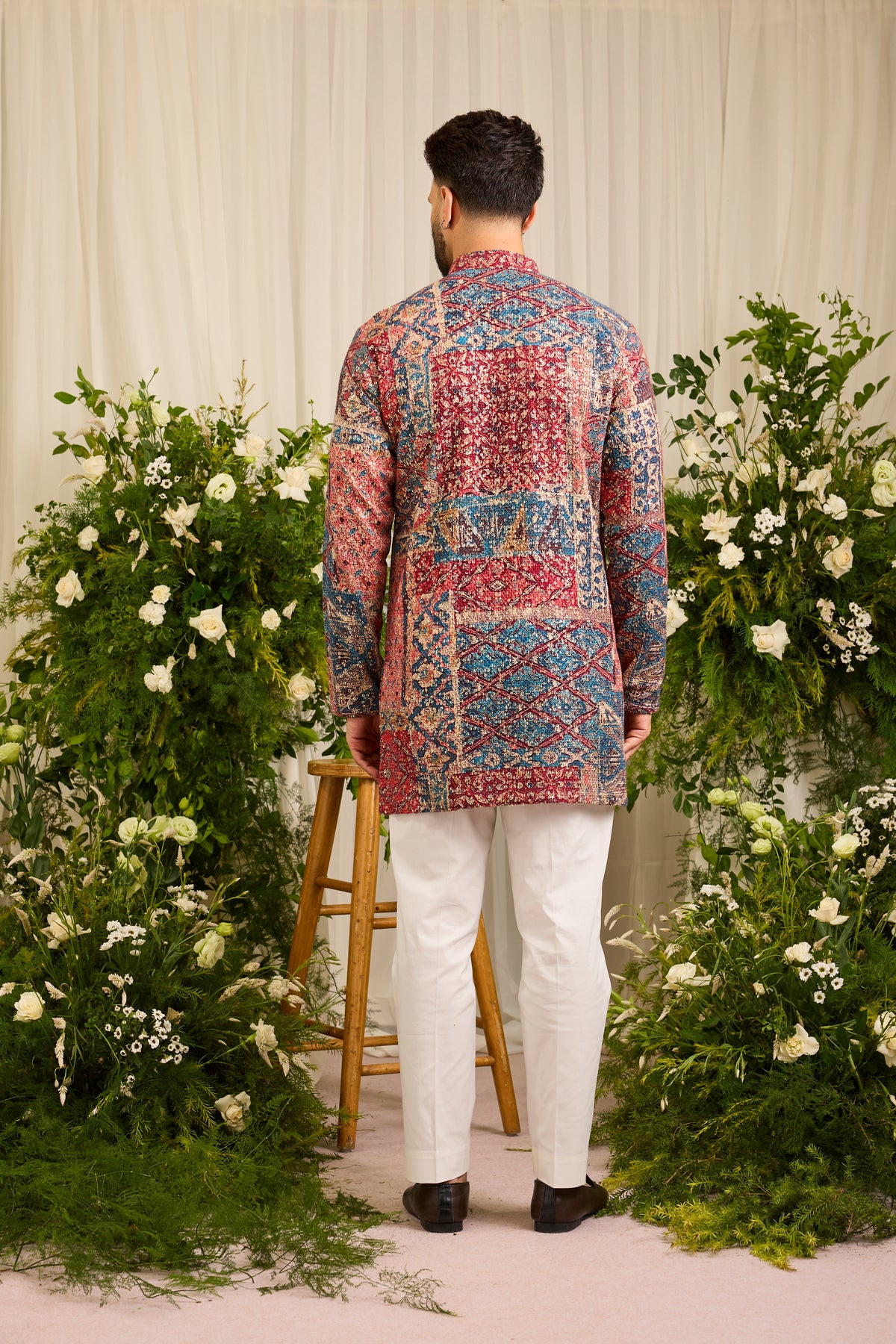 The Ravel — A Contemporary short Kurta with Traditional Abstract Motifs