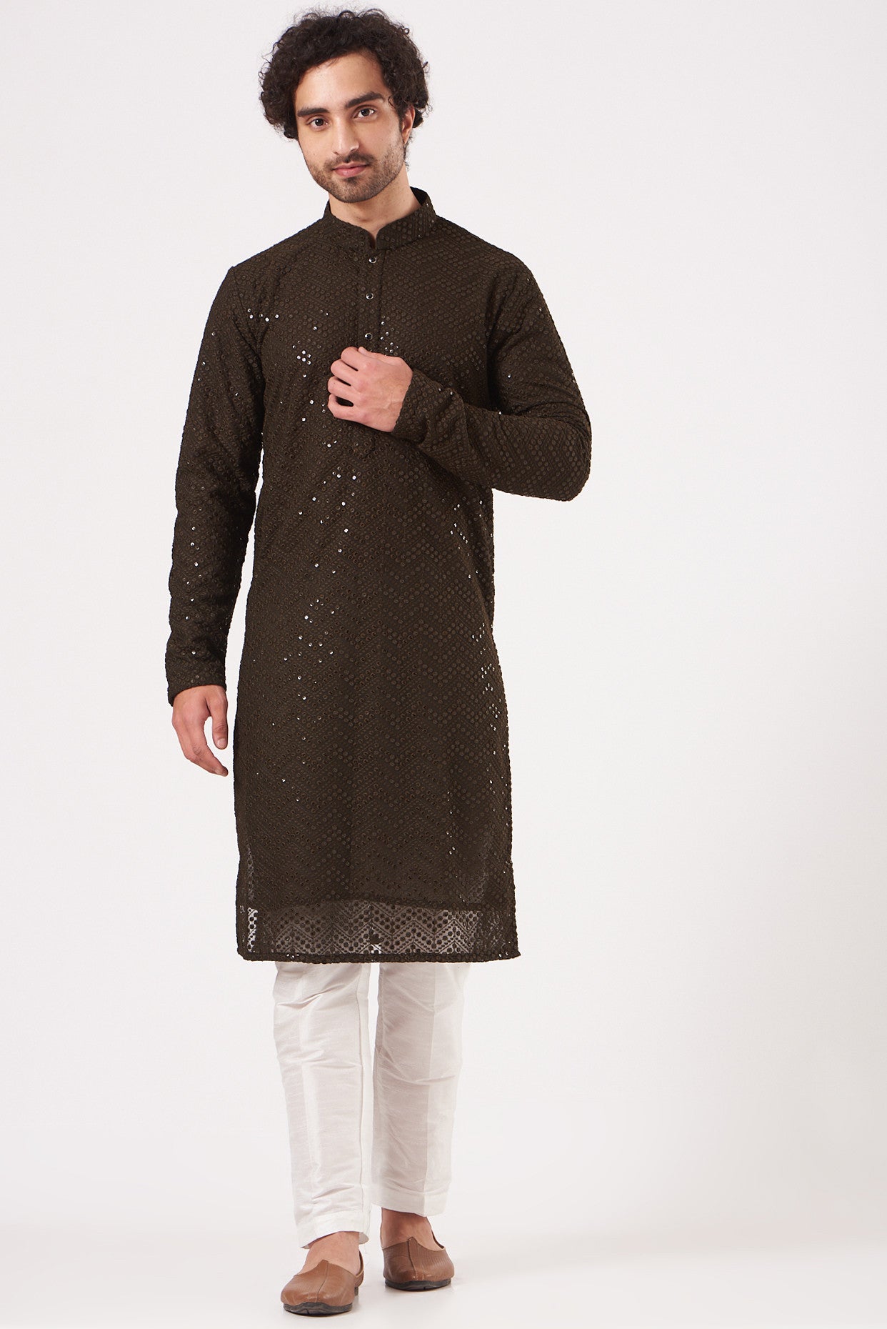 Formal Embroidered Kurta - kasbahmen