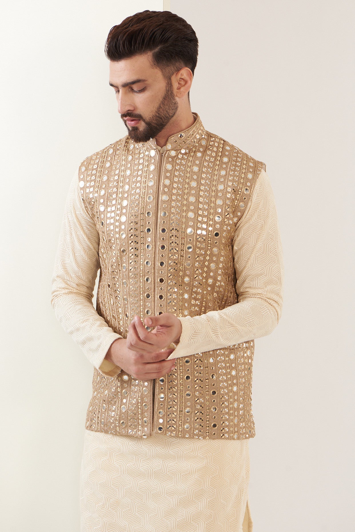 Copper mirror work jacket - kasbahmen