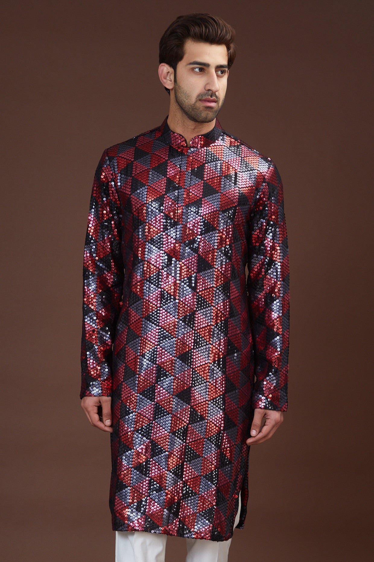 Formal sequenced kurta - kasbahmen