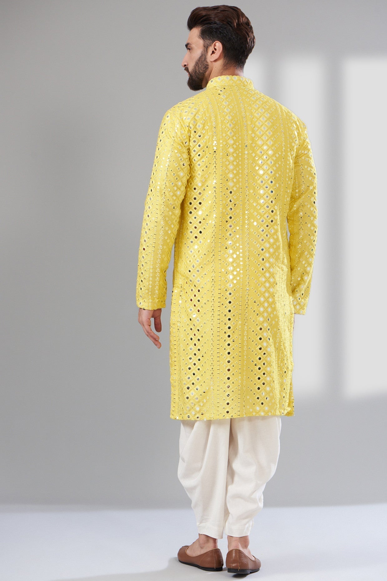 Signature Mirrorwork Kurta - kasbahmen