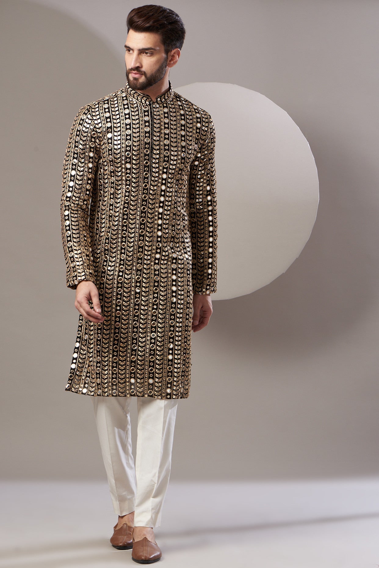 Formal zari work kurta - kasbahmen