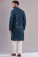 Signature mirror work kurta - kasbahmen