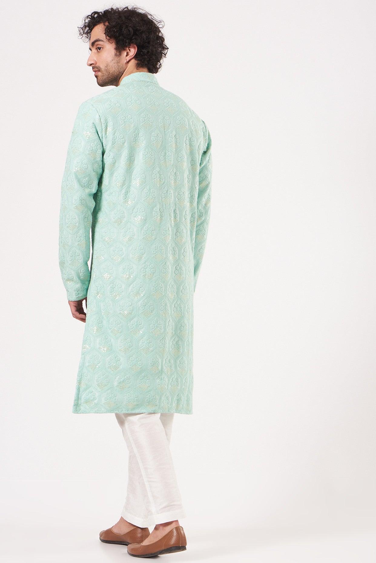 Formal Embroidered kurta - kasbahmen