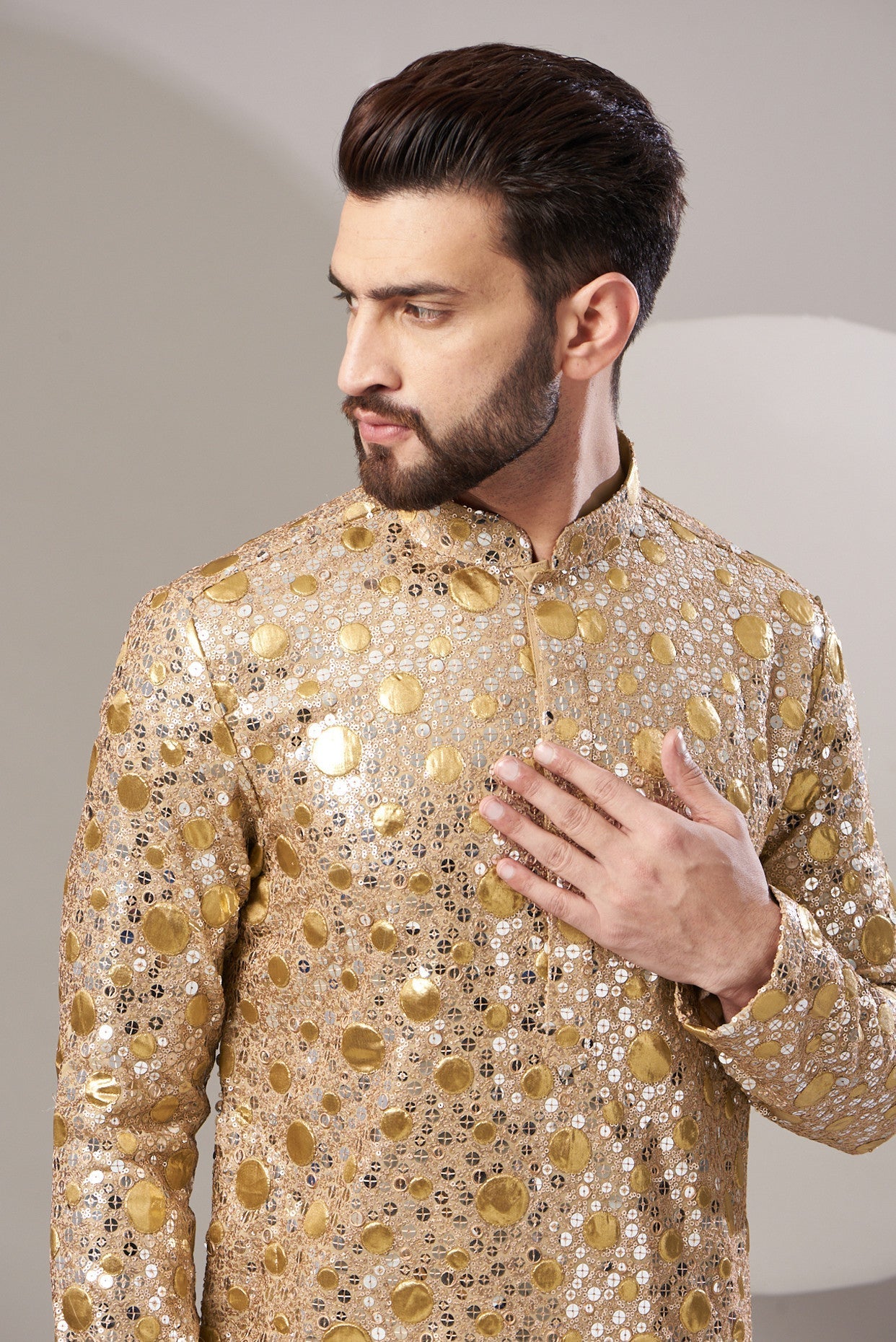 Royal sequenced kurta - kasbahmen