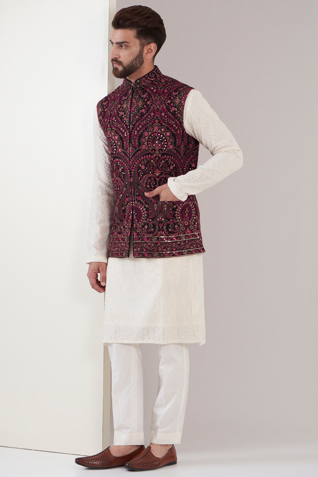 Traditional Kalamkari Jacket - kasbahmen