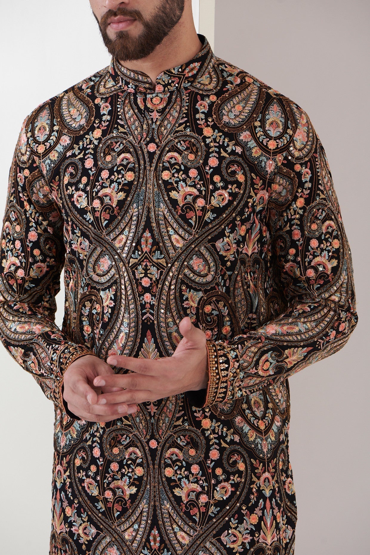 Royal Kalamkari embroidered kurta - kasbahmen