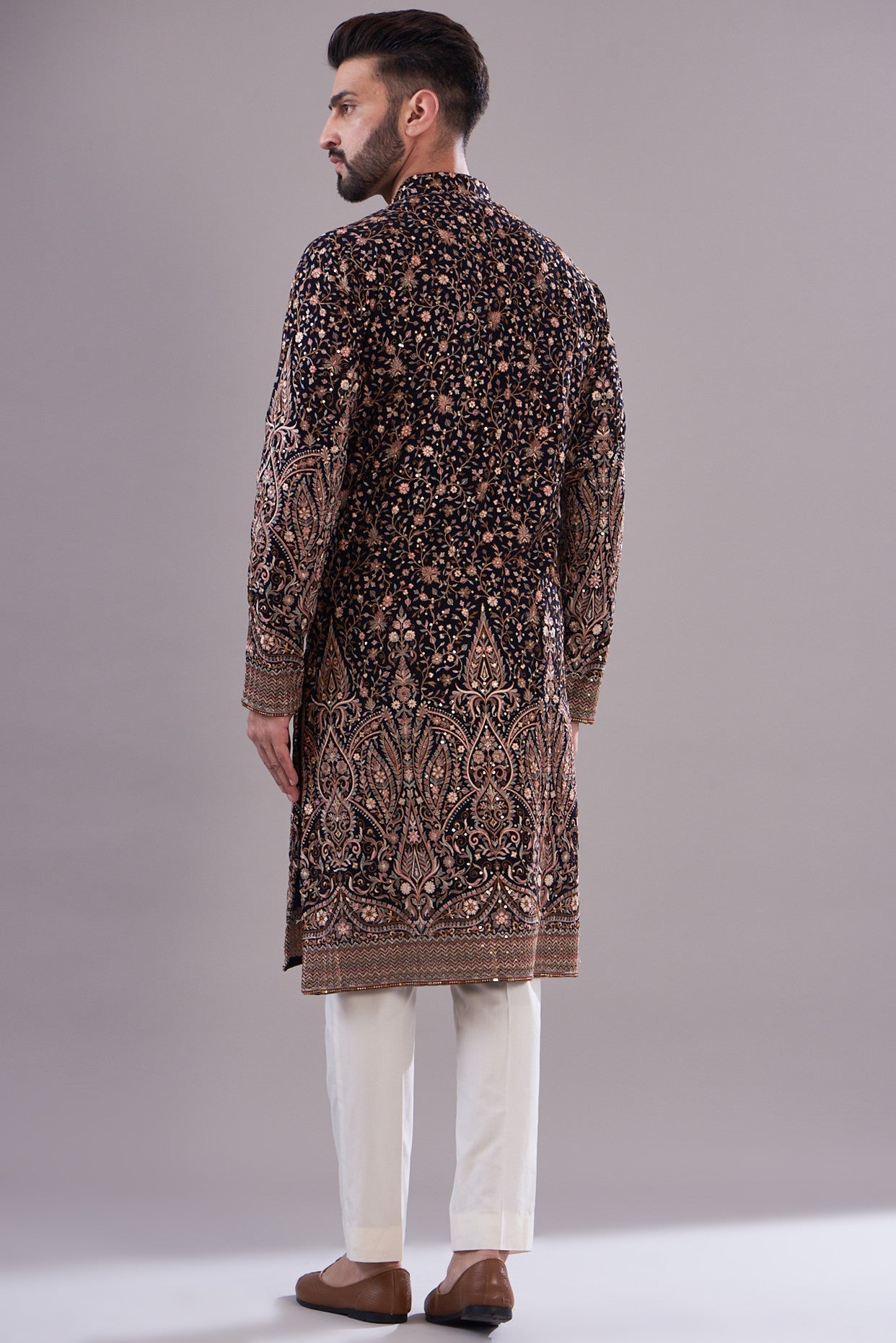 Formal threadwork kurta - kasbahmen