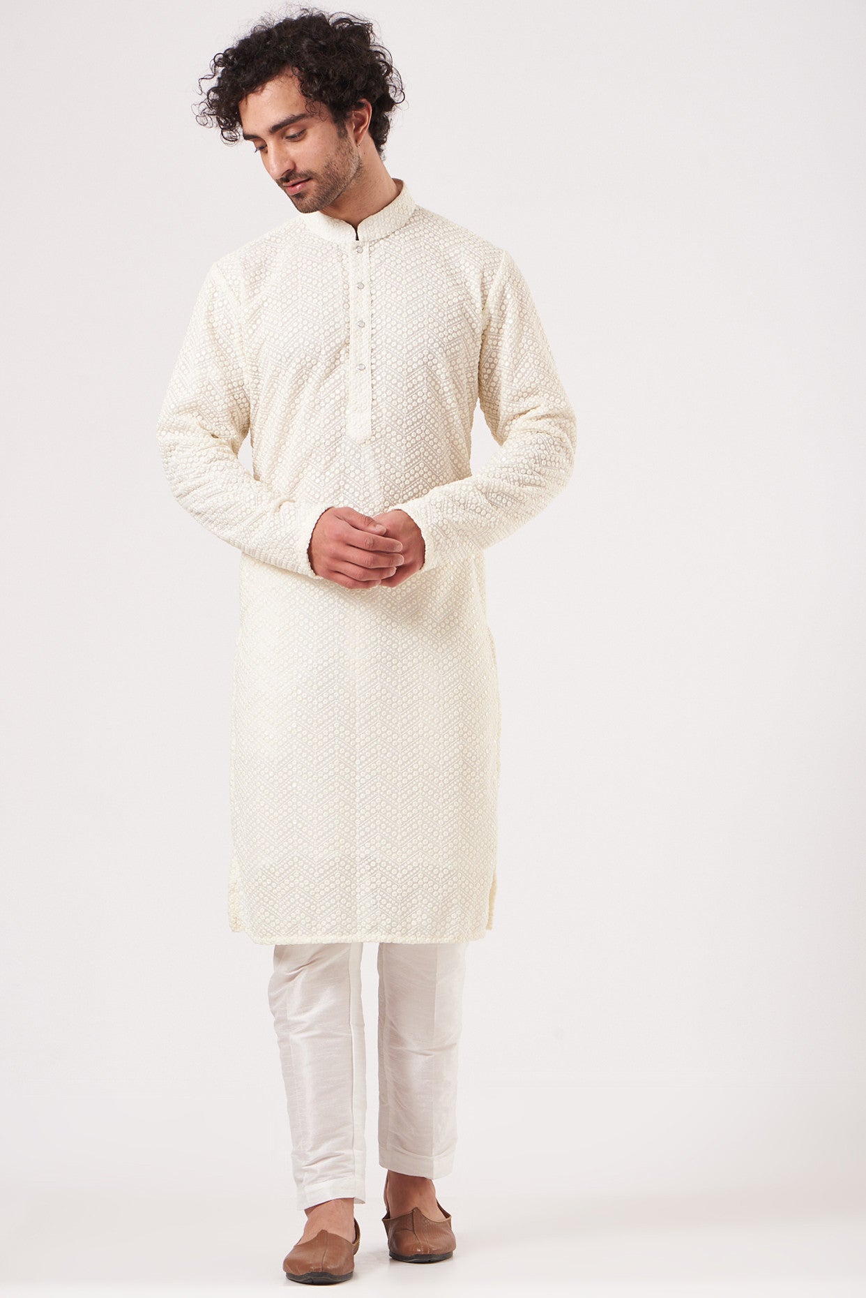 Formal Embroidered Kurta - kasbahmen