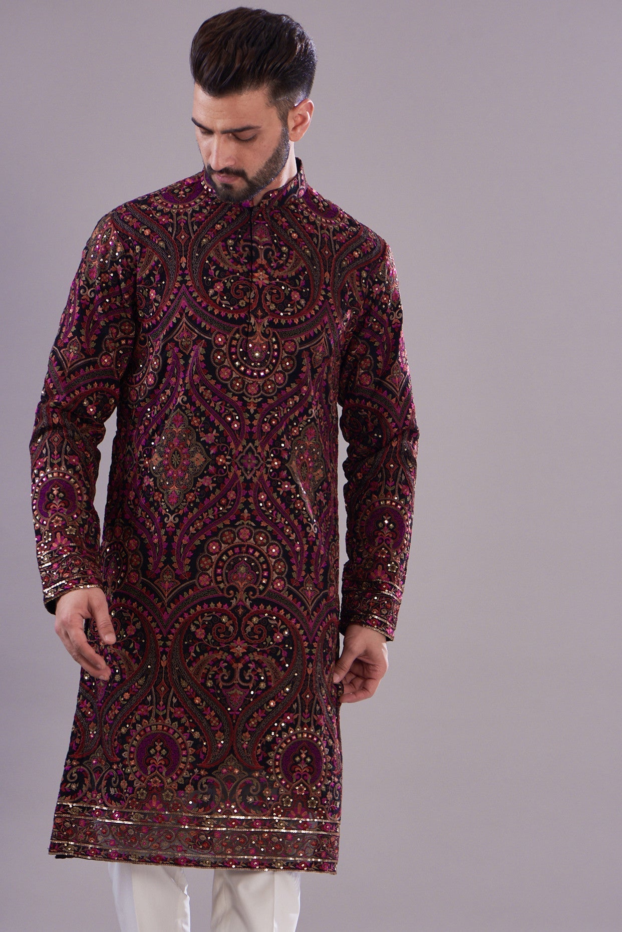 Kashmiri embrodried kurta - kasbahmen