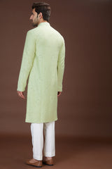 Pastel embrodried kurta - kasbahmen