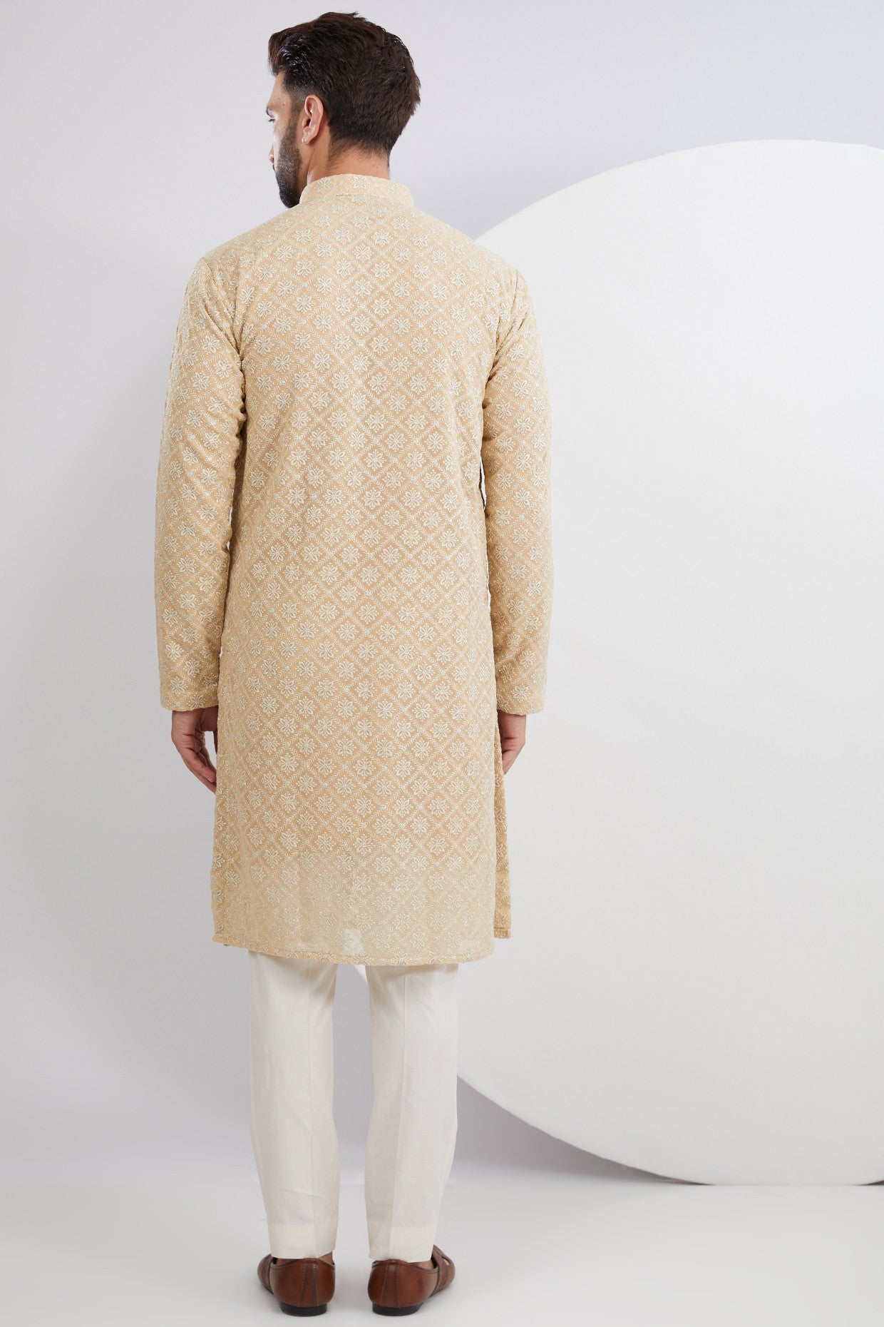 Golden Thread/Aariwork Kurta - kasbahmen