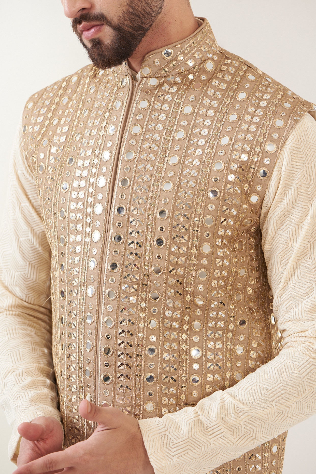 Copper mirror work jacket - kasbahmen