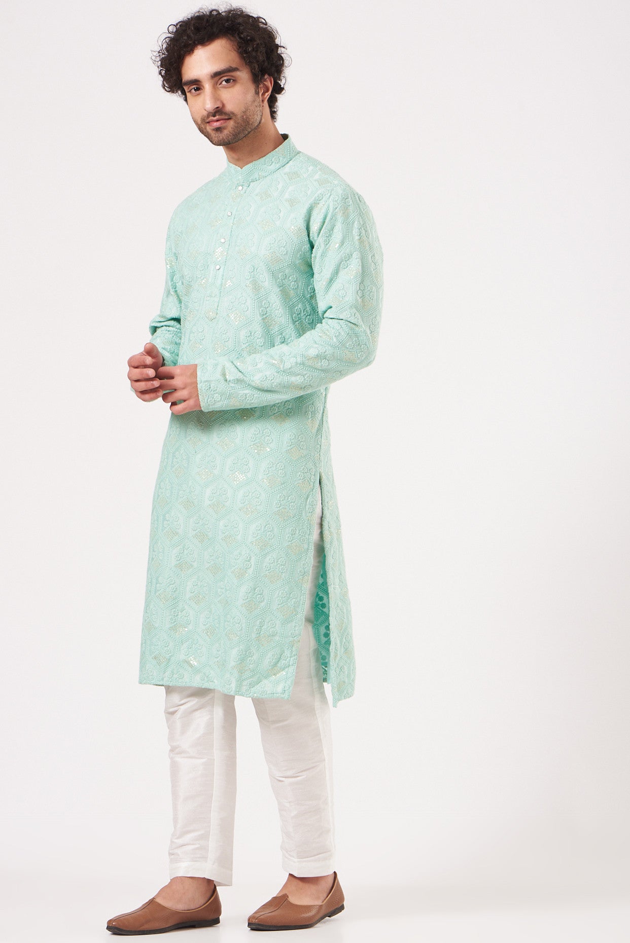 Formal Embroidered kurta - kasbahmen