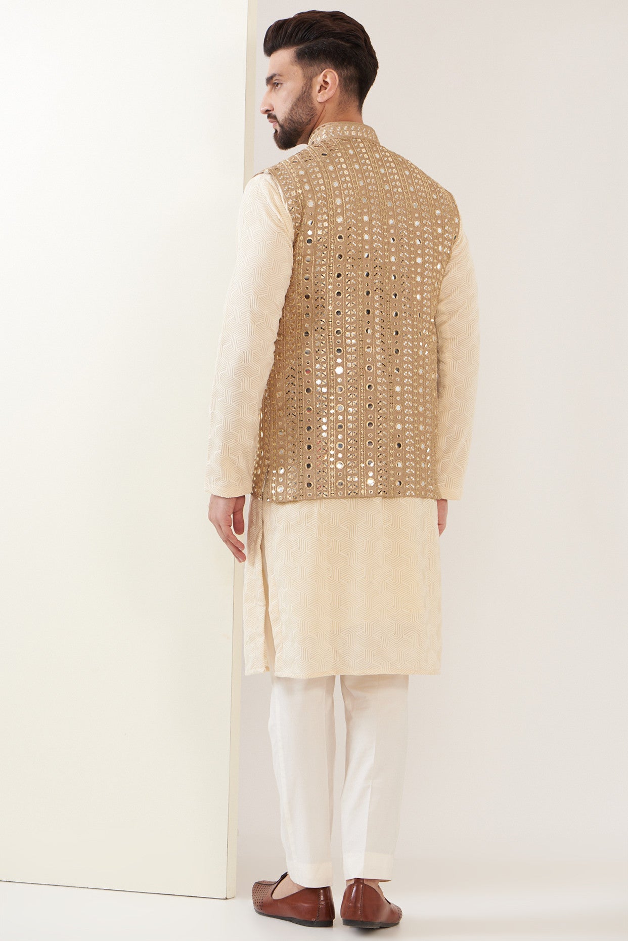 Copper mirror work jacket - kasbahmen