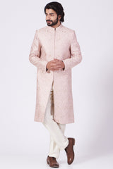 Blush Pink Sherwani - kasbahmen