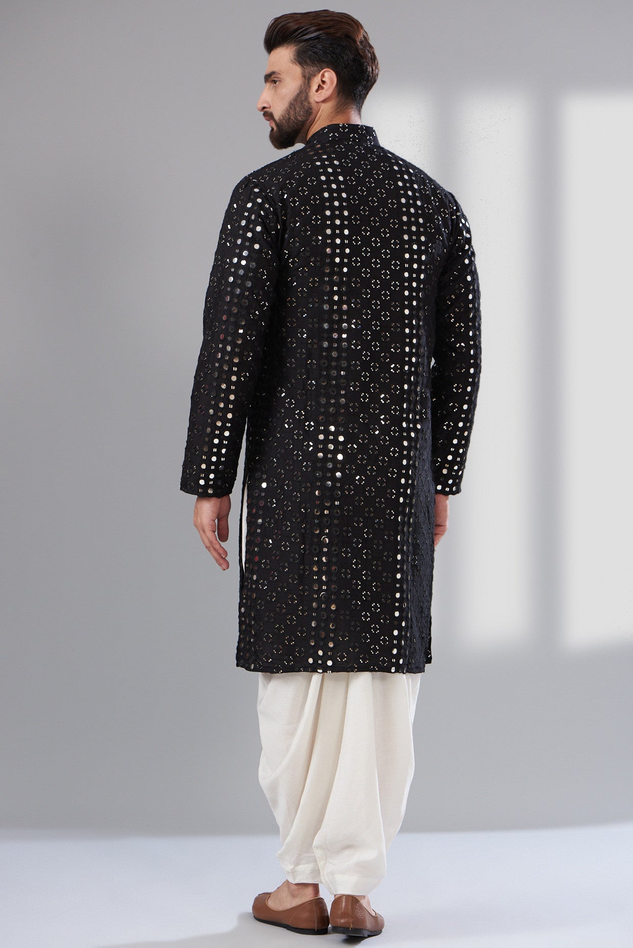 Signature Mirrorwork Kurta - kasbahmen