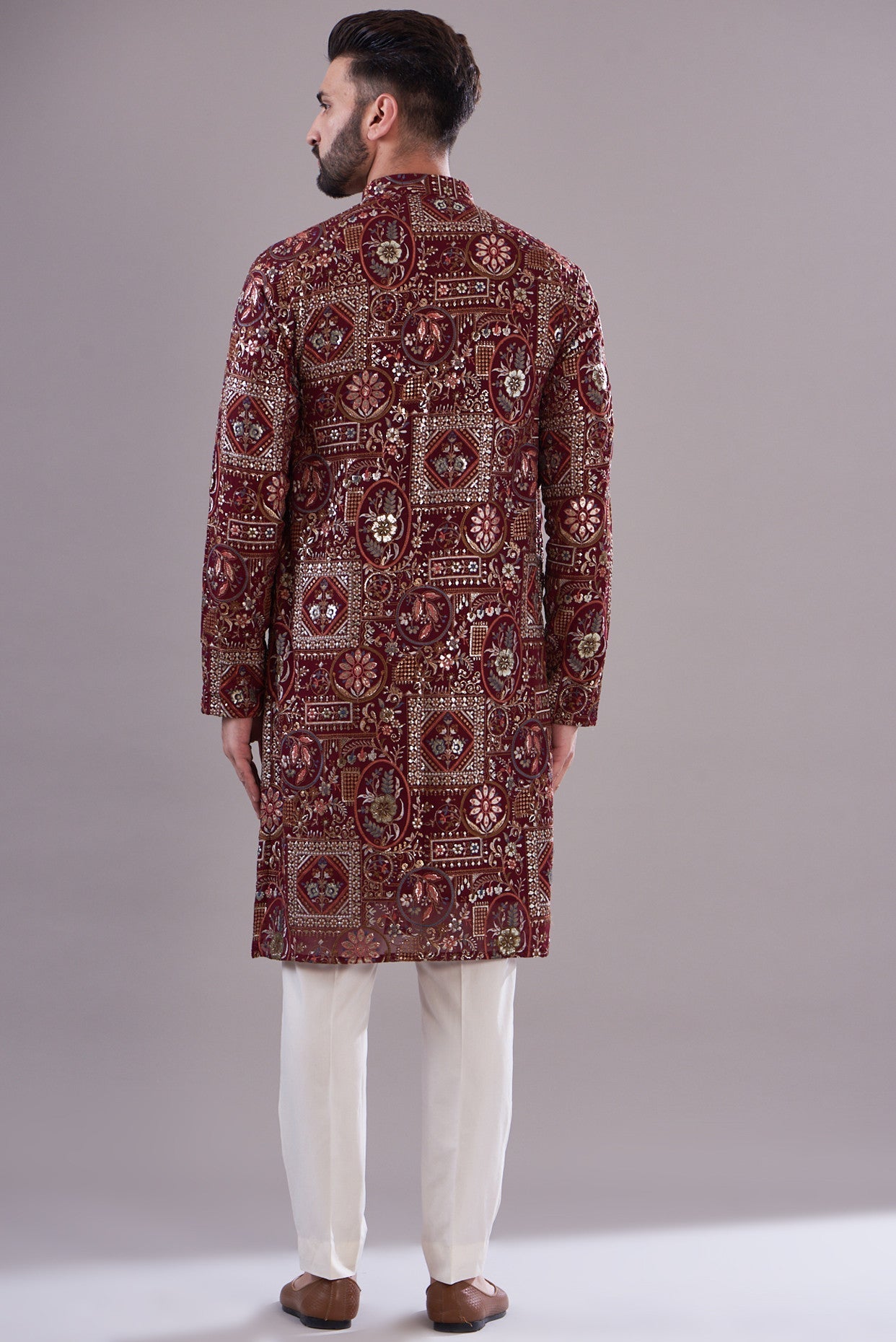 Royal traditional embrodried kurta - kasbahmen