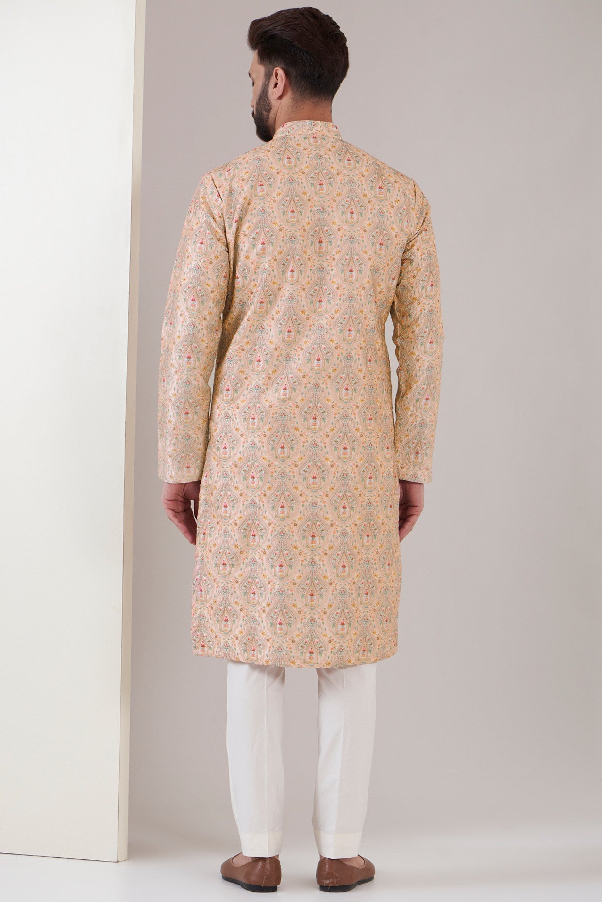 Pink Chikankari Kurta - kasbahmen