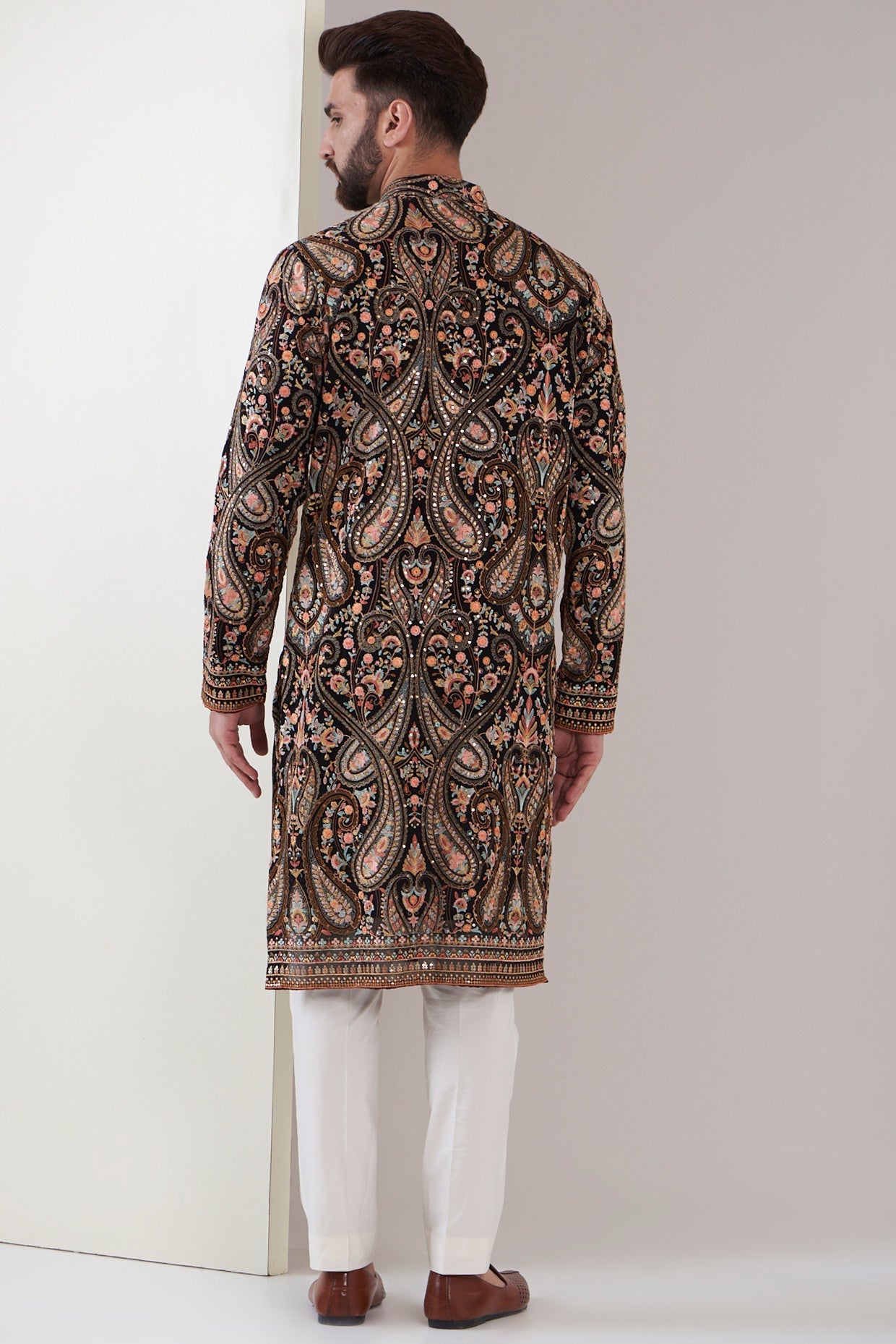 Royal Kalamkari embroidered kurta - kasbahmen