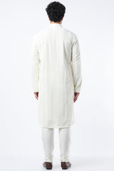 White Georgette Kurta