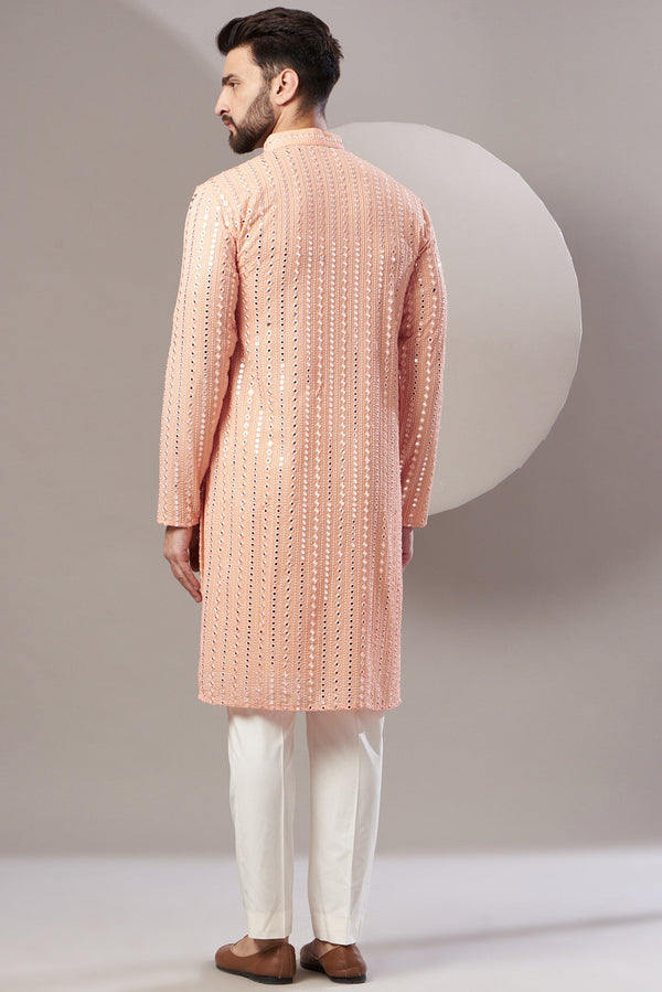 Formal mirror work kurta - kasbahmen