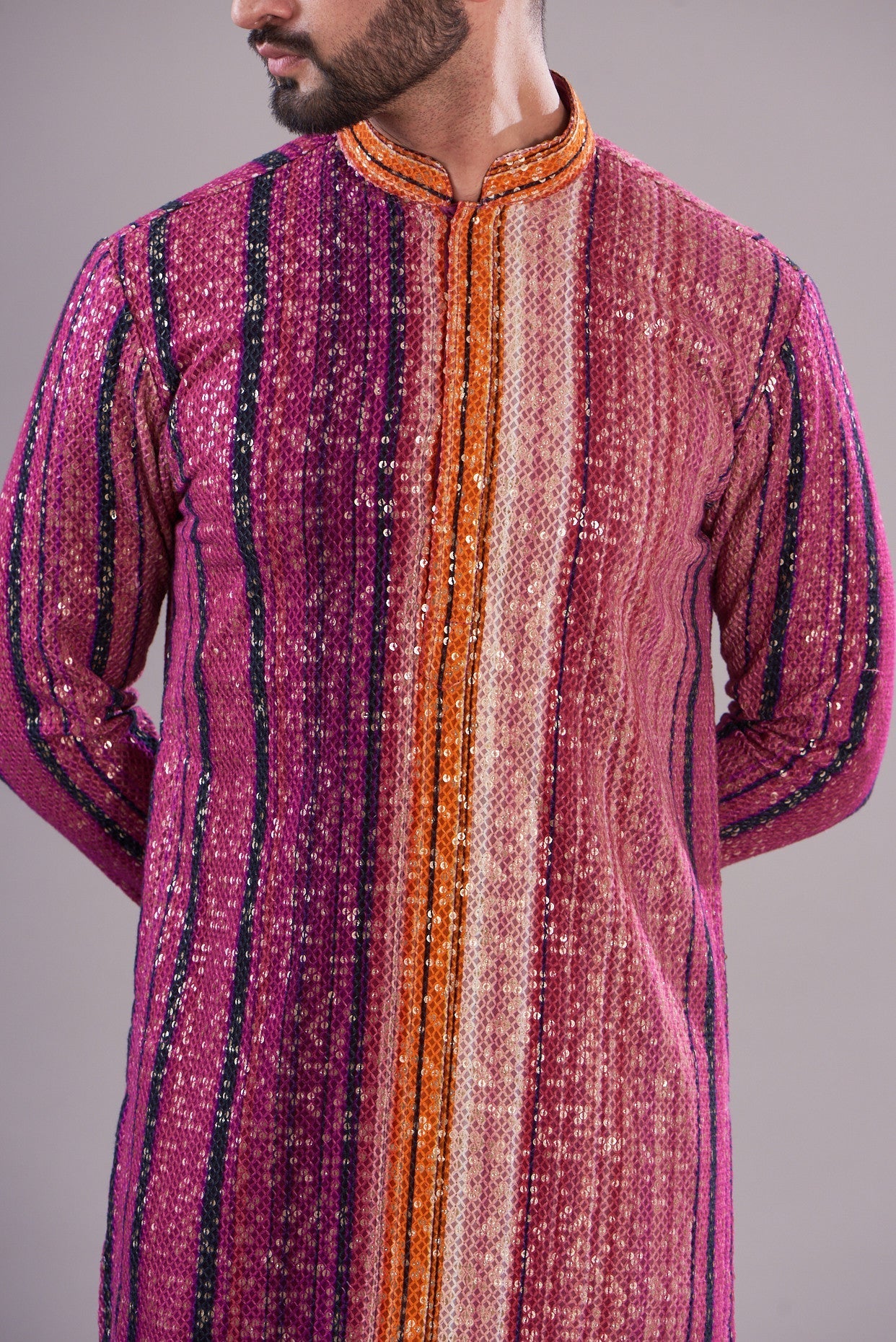 Multi sequenced kurta - kasbahmen