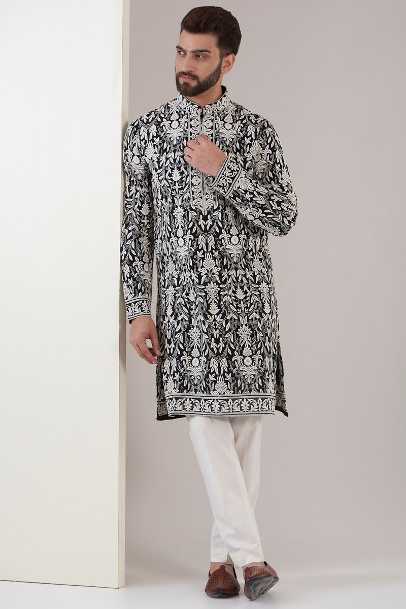 Royal thread work kurta - kasbahmen